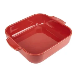 Peugeot Appolia Ovnfast Fad B 23,7 x L 28 cm - Keramik - Rød