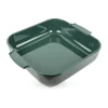 Peugeot Appolia Ovnfast Fad B 31 x L 36 cm - Keramik - Mørkegrøn