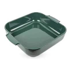 Peugeot Appolia Ovnfast Fad B 31 x L 36 cm - Keramik - Mørkegrøn