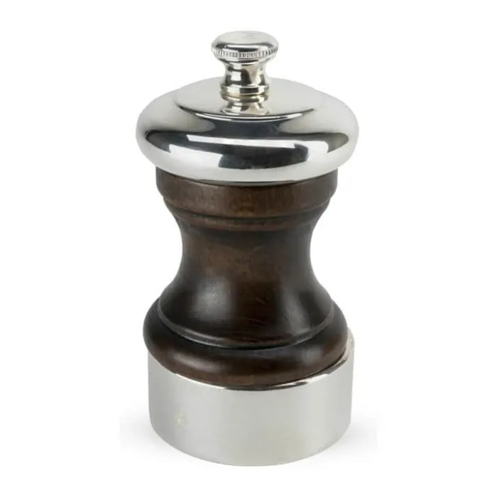 Peugeot Palace Peberkværn H 10 cm - Bøgetræ - Forsølvet/choko