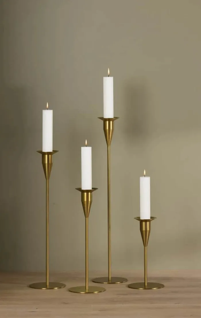 Piet Hein Maxi Lysmanchet Passer til Ø 5 cm - Rustfrit stål - Messing