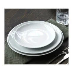 Pillivuyt Eventail Tallerken 28 cm - Porcelæn - Hvid