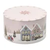 Pillivuyt Kagedåsesæt Ø 20/22 cm - Metal - Lyserød/blå