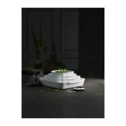 Pillivuyt Ovnfast Fad L 14 x B 14 cm - Porcelæn - Hvid
