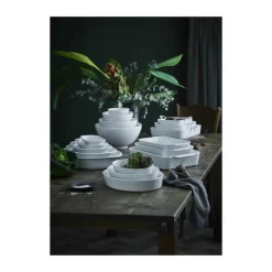 Pillivuyt Ovnfast Fad Nr. 3 L 35 x B 22 cm - Porcelæn - Hvid