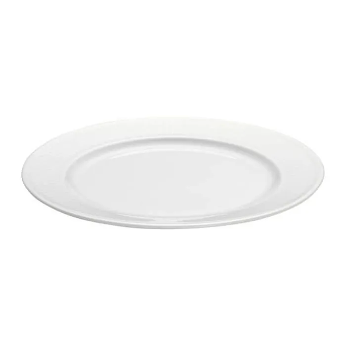 Pillivuyt Plissé Kagetallerken Ø 17 cm - Porcelæn - Hvid