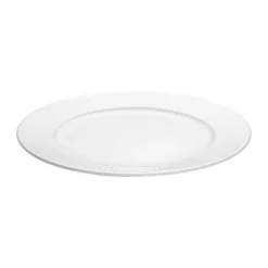 Pillivuyt Plissé Tallerken Ø 24 cm - Porcelæn - Hvid