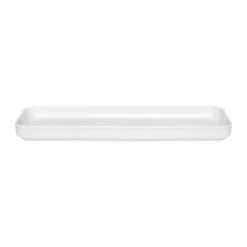 Pillivuyt Plissé Tapasfad B 12 x L 36 cm - Porcelæn - Hvid
