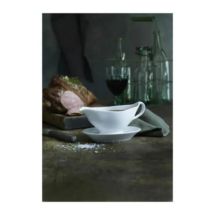 Pillivuyt Sancerre Sovseskål 32 cl - Porcelæn - Hvid