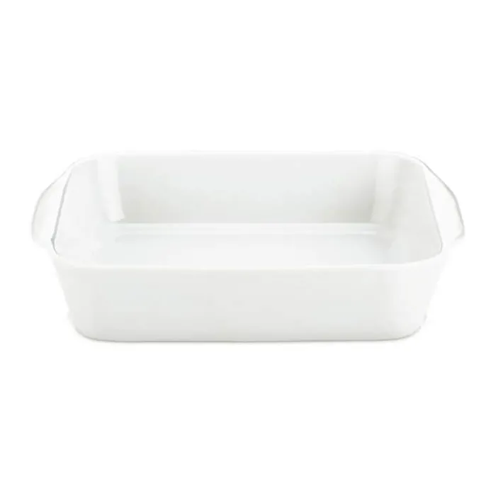 Pillivuyt Serveringsskål Nr. 3 L/B 22 cm - Porcelæn - Hvid