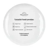 Pillivuyt Toulouse Tallerken Ø 22 cm - Porcelæn - Hvid