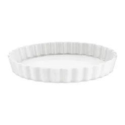 Pillivuyt Tærtefad Nr. 8 Ø 25 cm - Porcelæn - Hvid