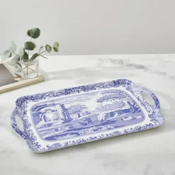 Pimpernel Blue Italian Serveringsbakke B 29,5 x L 48 cm - Melamin - Blå