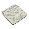 Pimpernel Morris & Co Glasbrikker - 6 stk. B 10,5 x L 10,5 cm - MDF/kork - Blå