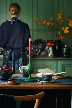 PIP Studio Berry Blues Bordløber B 50 x L 150 cm - Bomuld - Mørkeblå