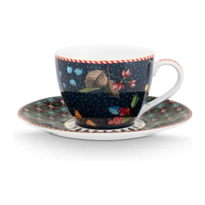 PIP Studio Berry Blues Espressokop - 2 stk. 120 ml - Porcelæn - Blå
