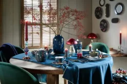 PIP Studio Berry Blues Middagstallerken Ø 26,5 cm - Porcelæn - Mørkegrøn