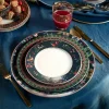 PIP Studio Berry Blues Morgenmadssæt - 3 dele Ø 21/15 cm + 350 ml- Porcelæn - Blå
