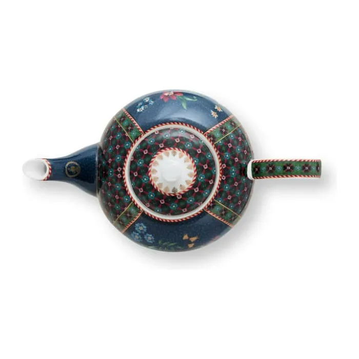 PIP Studio Berry Blues Tekande 1,6 Liter - Porcelæn - Blå