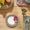 PIP Studio Blooming Tales Frokosttallerken Ø 21 cm - Porcelæn - Khaki