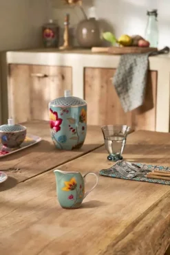 PIP Studio Blooming Tales Kande 250 ml - Porcelæn - Blå
