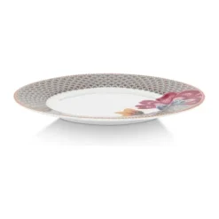 PIP Studio Blooming Tales Middagstallerken Ø 26,5 cm - Porcelæn - Khaki