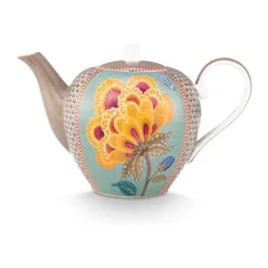 PIP Studio Blooming Tales Tekande 1,6 liter - Porcelæn - Blå
