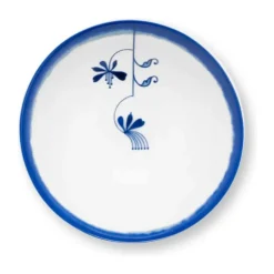PIP Studio Blue Bird Skål Ø 12 cm - Porcelæn - Hvid/blå