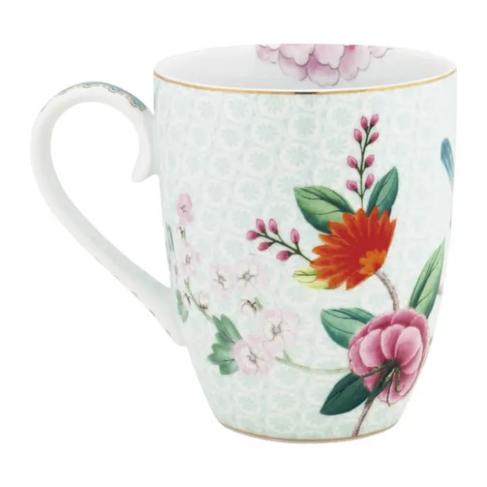PIP Studio Blushing Bird Krus 35 cl - Porcelæn - Hvid