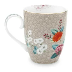 PIP Studio Blushing Bird Krus 350 ml - Porcelæn - Khaki