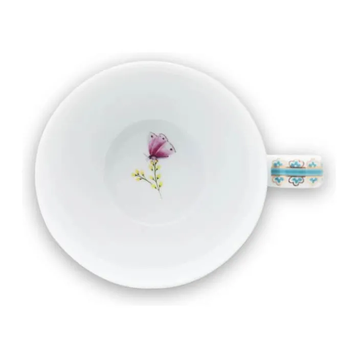 PIP Studio Blushing Birds Kop m. underkop 28 cl - Porcelæn - Hvid
