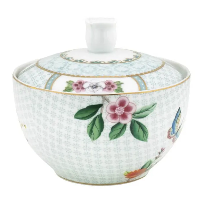 PIP Studio Blushing Bird Sukkerskål m. låg 30 cl - Porcelæn - Hvid
