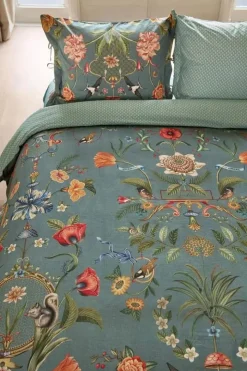 PIP Studio Botanico Sengetøj B 140 x L 200 cm - Bomuld - Blue