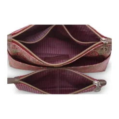 PIP Studio Caryn Kosmetiktaske B 18 x L 26 cm - Polyester - Pink/lilla