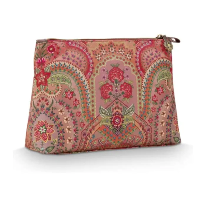 PIP Studio Caryn Kosmetiktaske B 18 x L 26 cm - Polyester - Pink/lilla