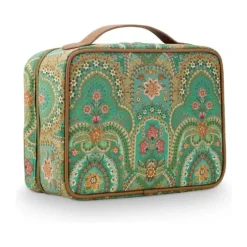 PIP Studio Casey Beauty Case B 19 x L 27 cm - Polyester - Green