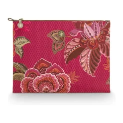 PIP Studio Charly Taske H 22 x B 30 cm - Polyester - Pink