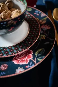 PIP Studio Clover Tallerken Ø 23 cm - Porcelæn - Blå