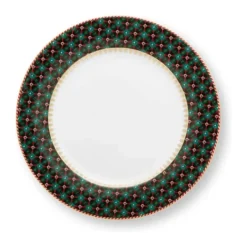 PIP Studio Clover Tallerken Ø 23 cm - Porcelæn - Blå