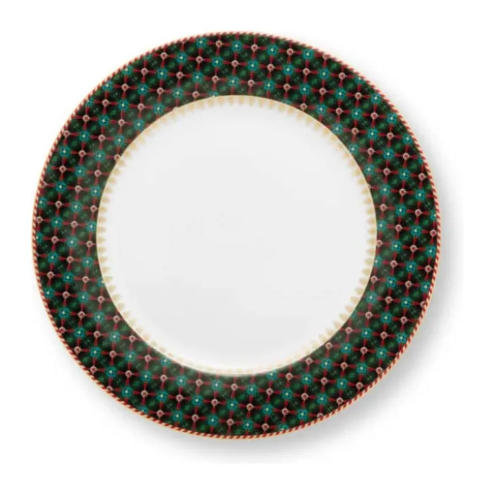PIP Studio Clover Tallerken Ø 23 cm - Porcelæn - Blå