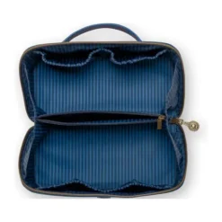 PIP Studio Cyrille Kosmetiktaske B 10,5 x L 23,5 cm - Polyester - Blue stripes
