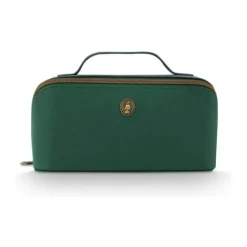 PIP Studio Cyrille Kosmetiktaske B 10,5 x L 23,5 cm - Polyester - Green