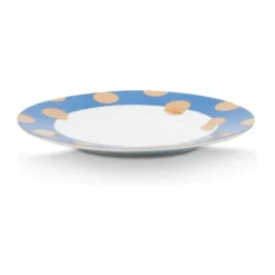 PIP Studio Dot Delight Tallerken - 2 stk. Ø 23 cm - Porcelæn - Lyseblå