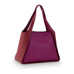 PIP Studio Filou Skuldertaske H 28 x B 15,5 x L 40 cm - Polyester - Lilla