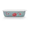 PIP Studio Flower Festival Fad H 6,5 x B 18,5 x L 27,5 cm - Porcelæn - Blue