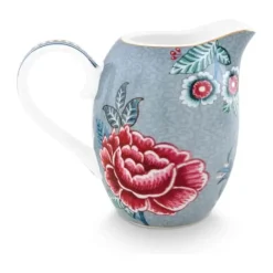 PIP Studio Flower Festival Kande 25 cl - Porcelæn - Blå