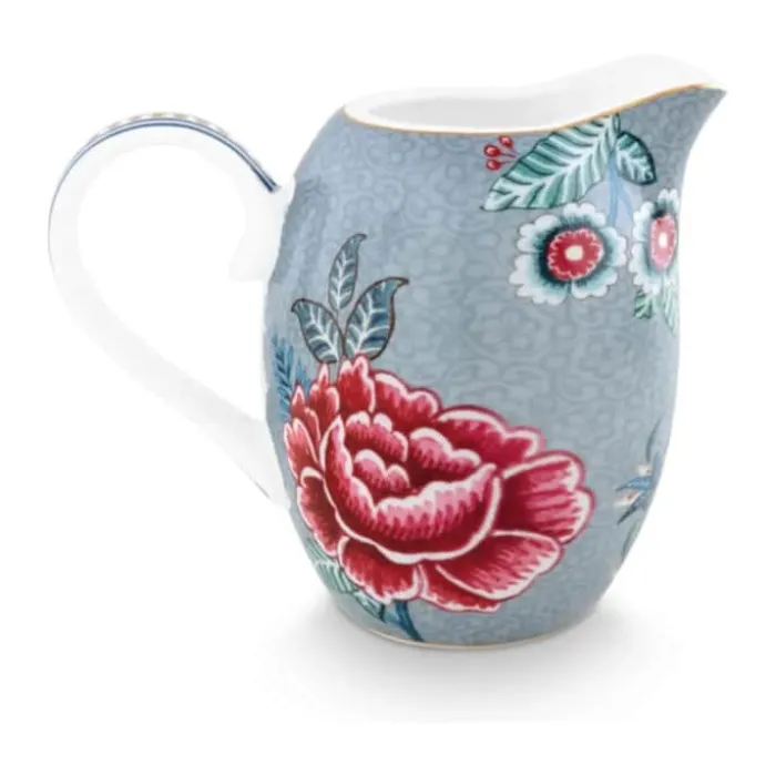 PIP Studio Flower Festival Kande 25 cl - Porcelæn - Blå