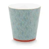 PIP Studio Flower Festival Krus - 4 stk. 23 cl - Porcelæn - Blue