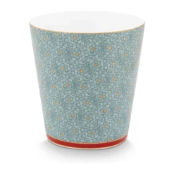 PIP Studio Flower Festival Krus - 4 stk. 23 cl - Porcelæn - Blue