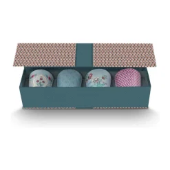 PIP Studio Flower Festival Krus - 4 stk. 23 cl - Porcelæn - Blue